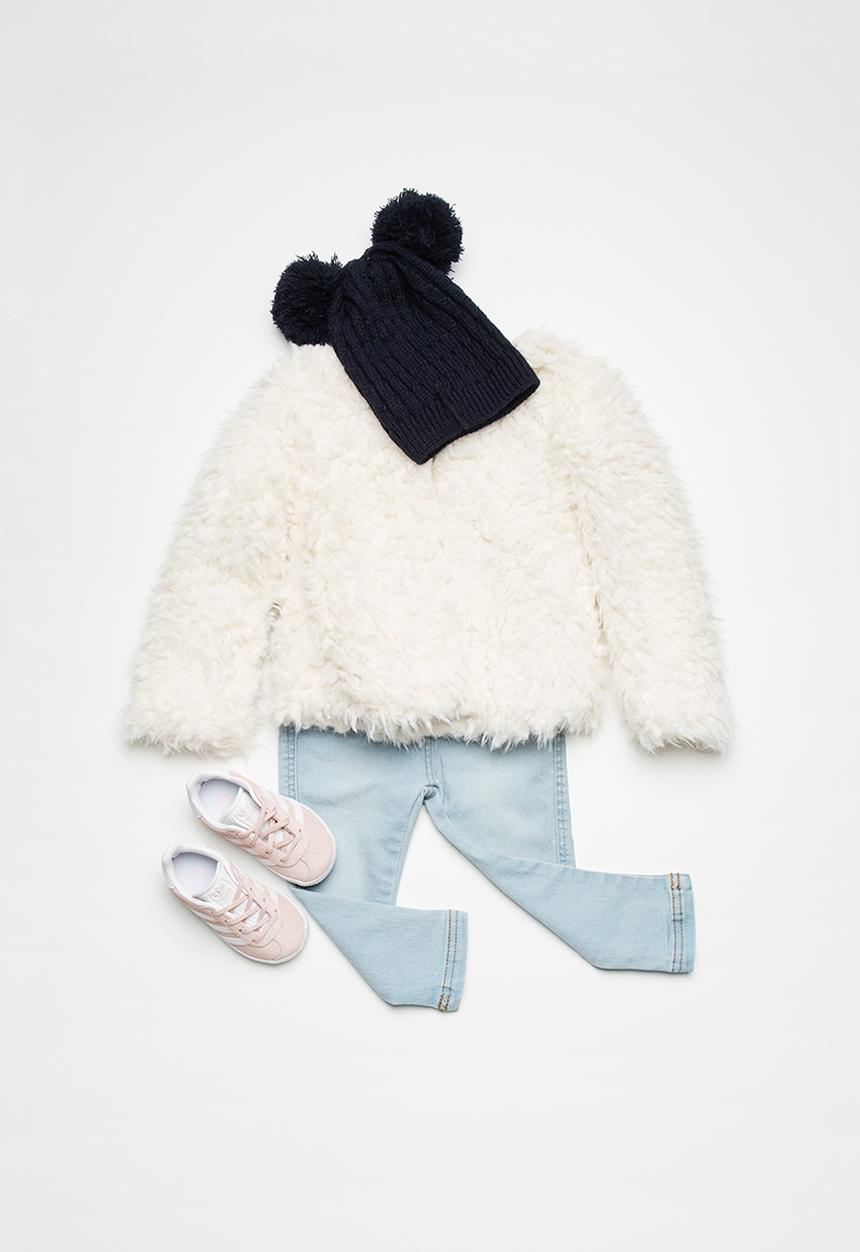 dailyfriday - Pom-pom ears beanie