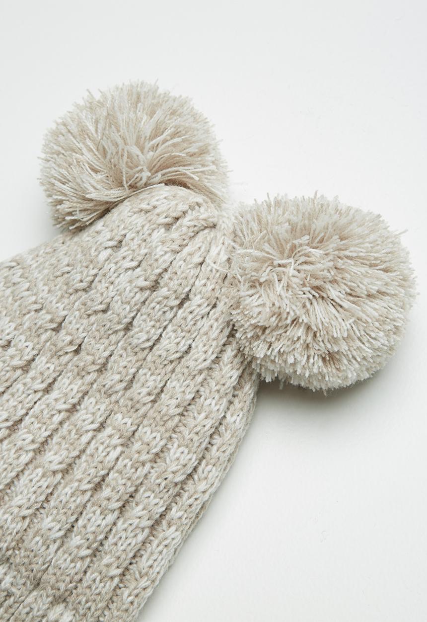 dailyfriday - Pom-pom ears beanie