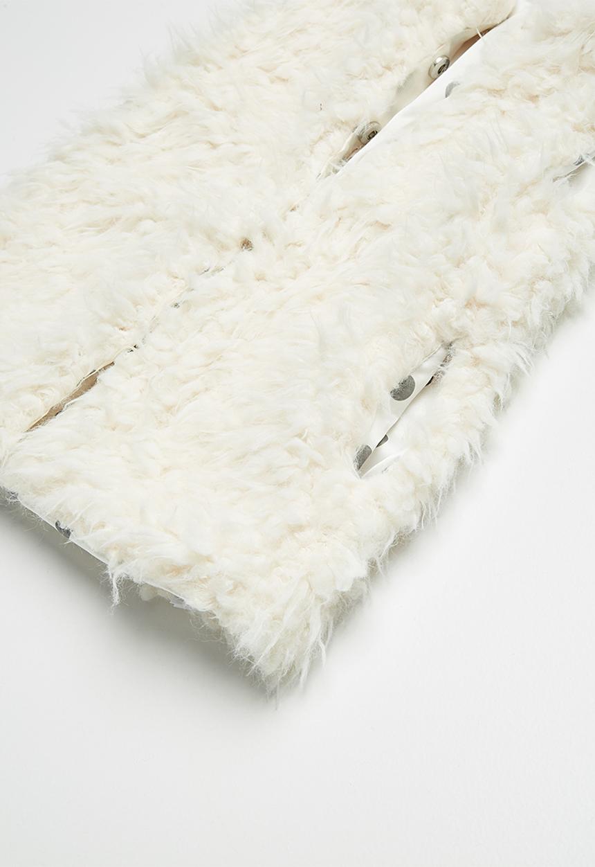 MINOTI - Faux fur gilet