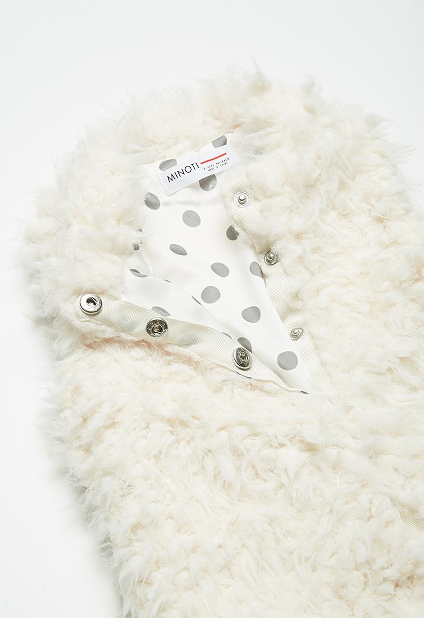 MINOTI - Faux fur gilet