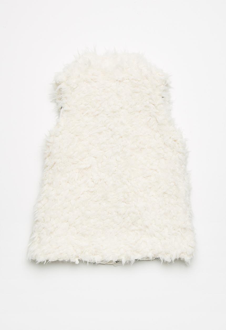 MINOTI - Faux fur gilet