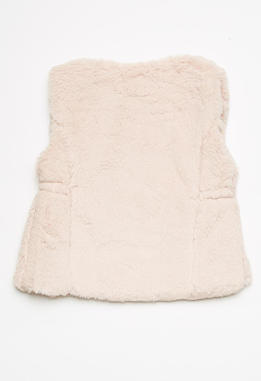 MINOTI - Faux fur gilet