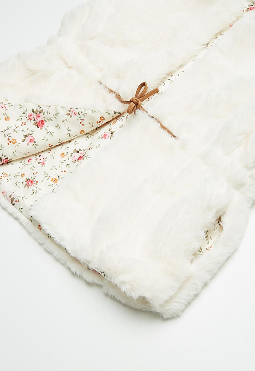 MINOTI - Faux fur gilet