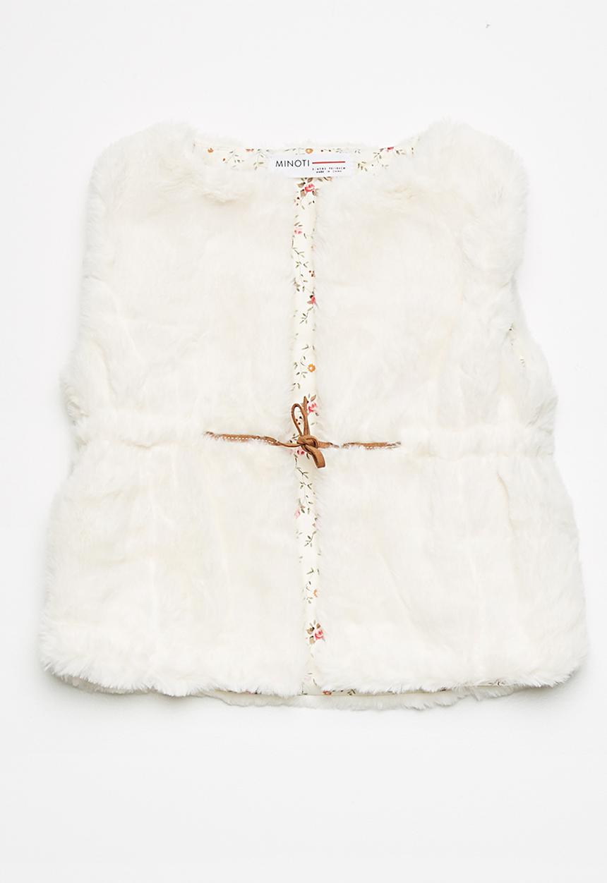 MINOTI - Faux fur gilet