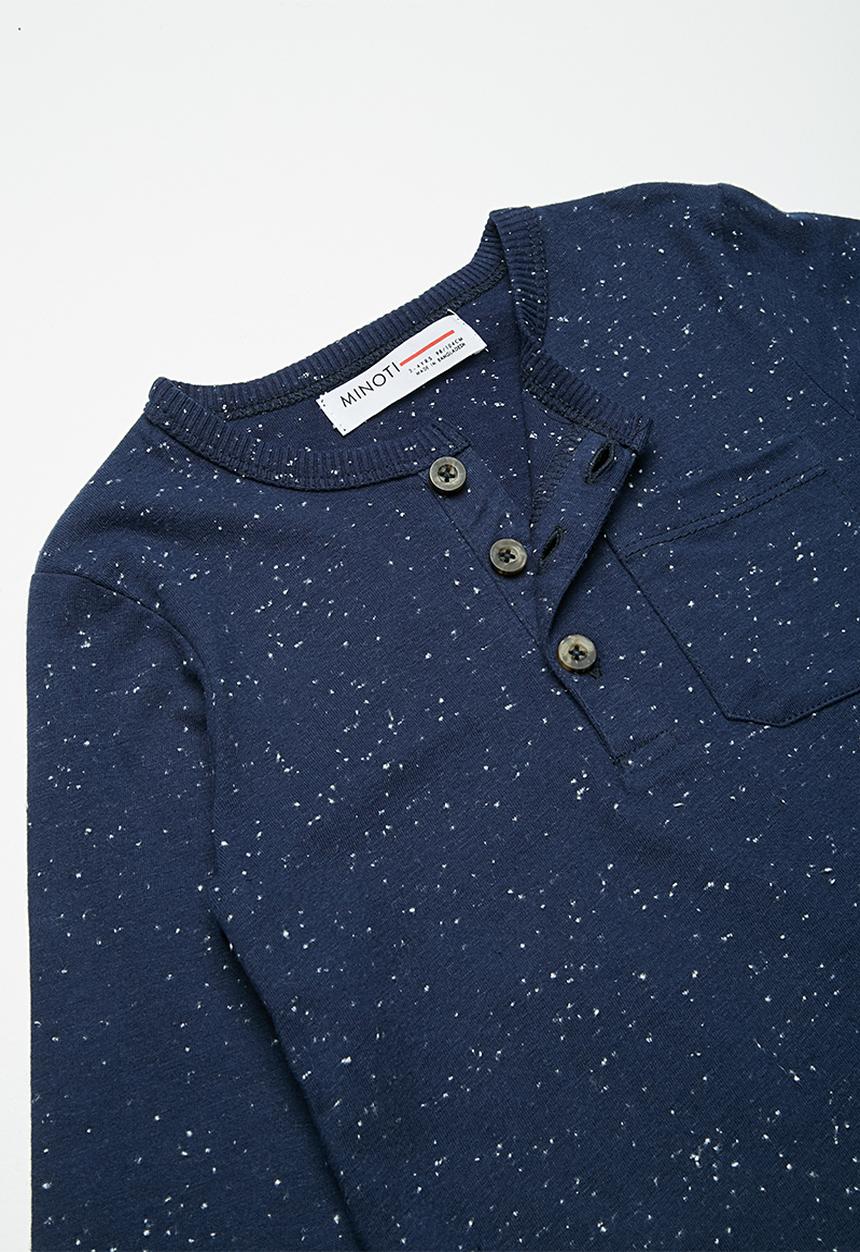 MINOTI - Marl long sleeve top