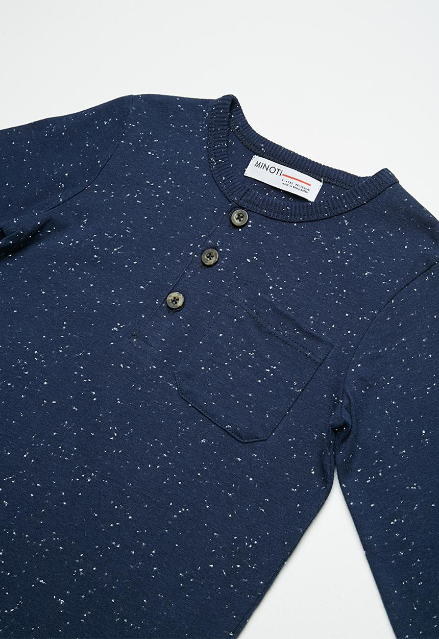 MINOTI - Marl long sleeve top