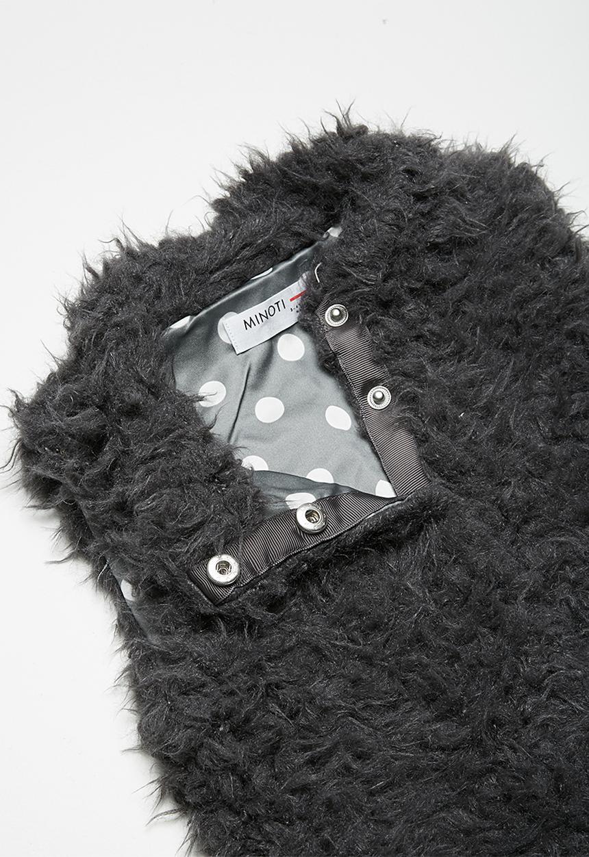 MINOTI - Faux fur gilet