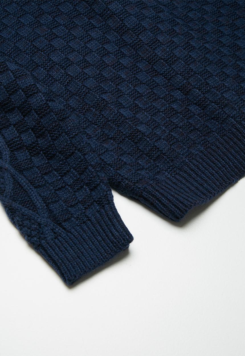 basicthread - Classic cable cardigan