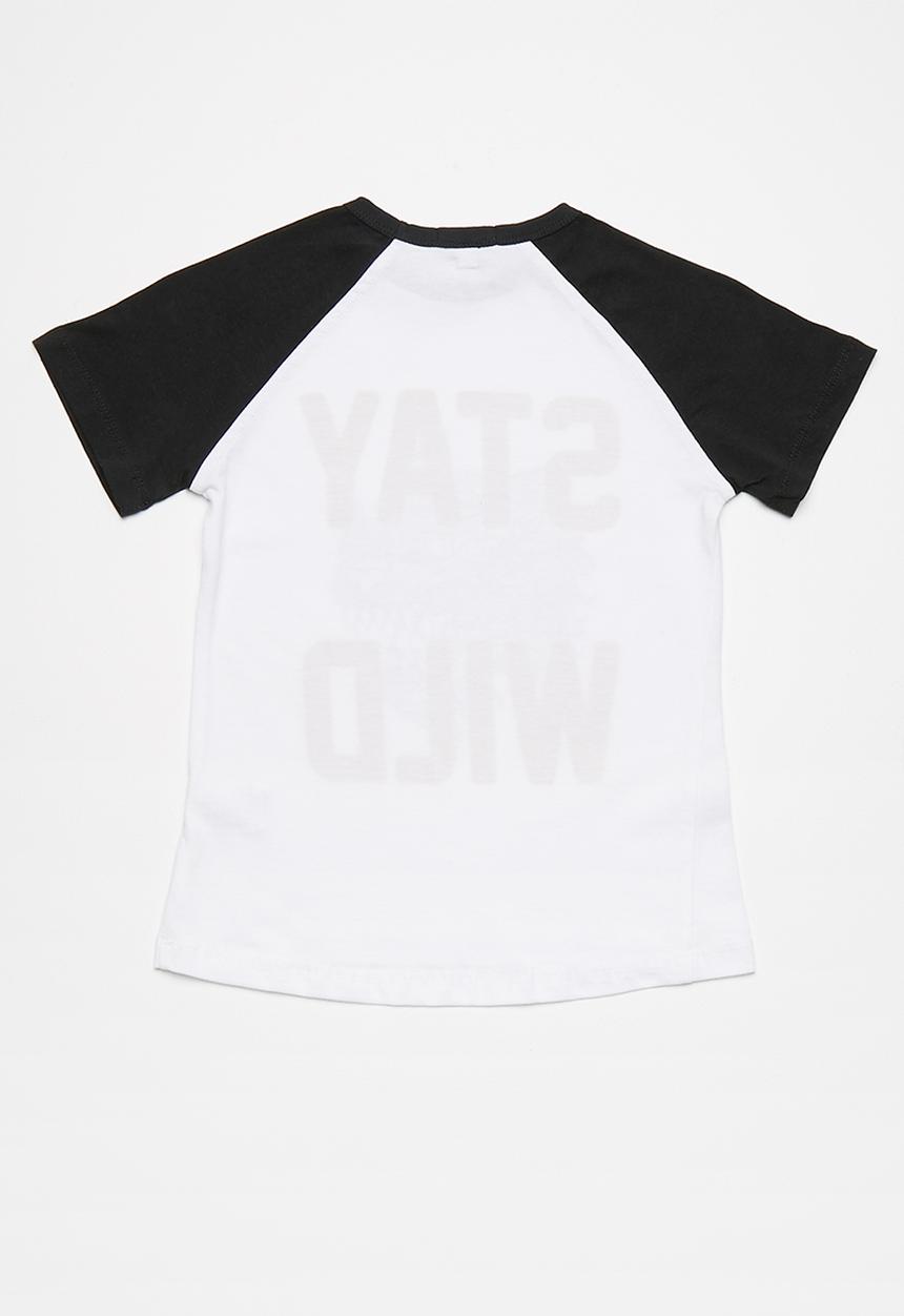 basicthread - Kids stay wild raglan tee