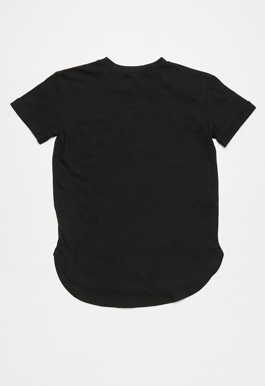 basicthread - 2-Pack longline curved hem tee