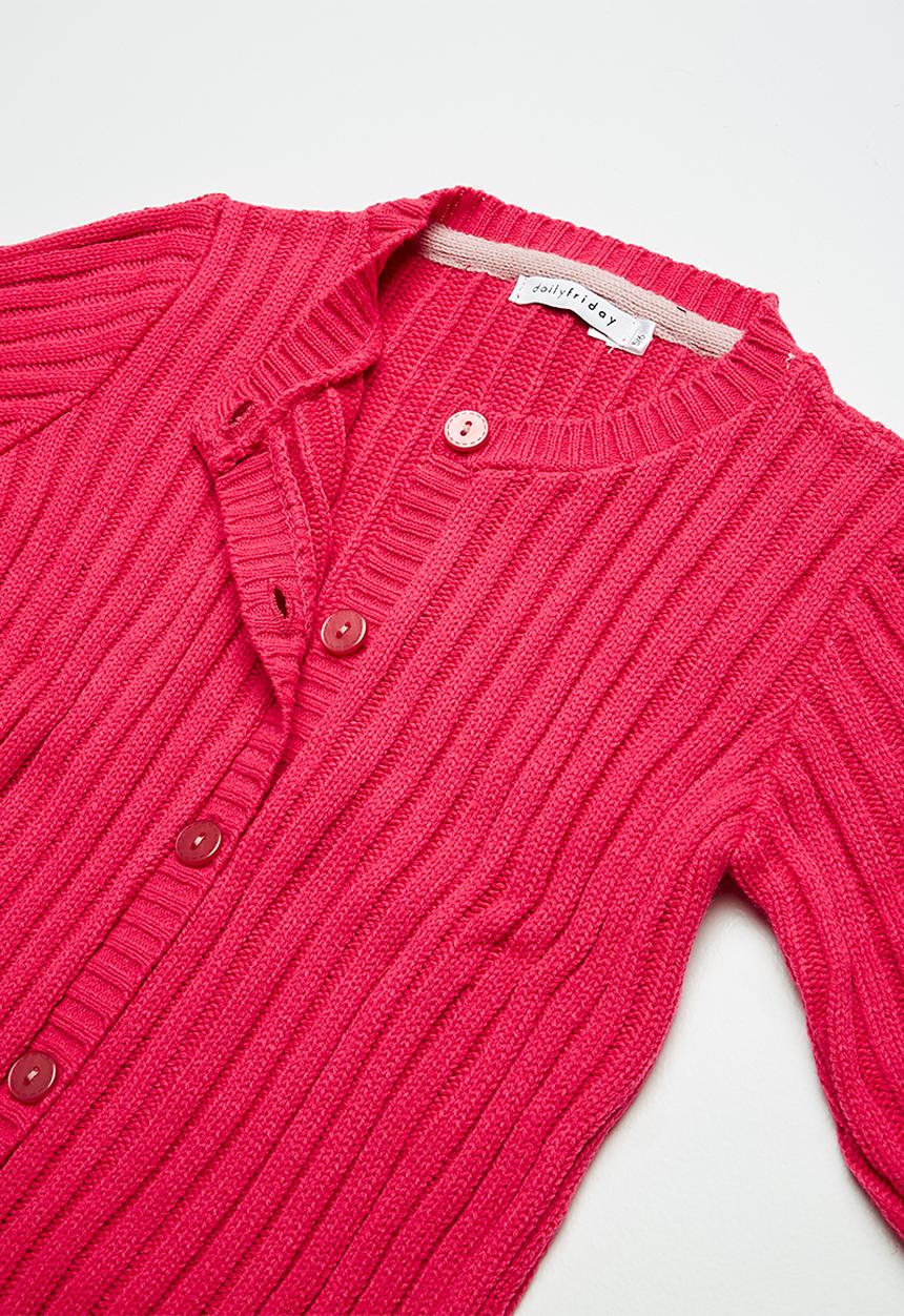 dailyfriday - Classic ribbed cardigan