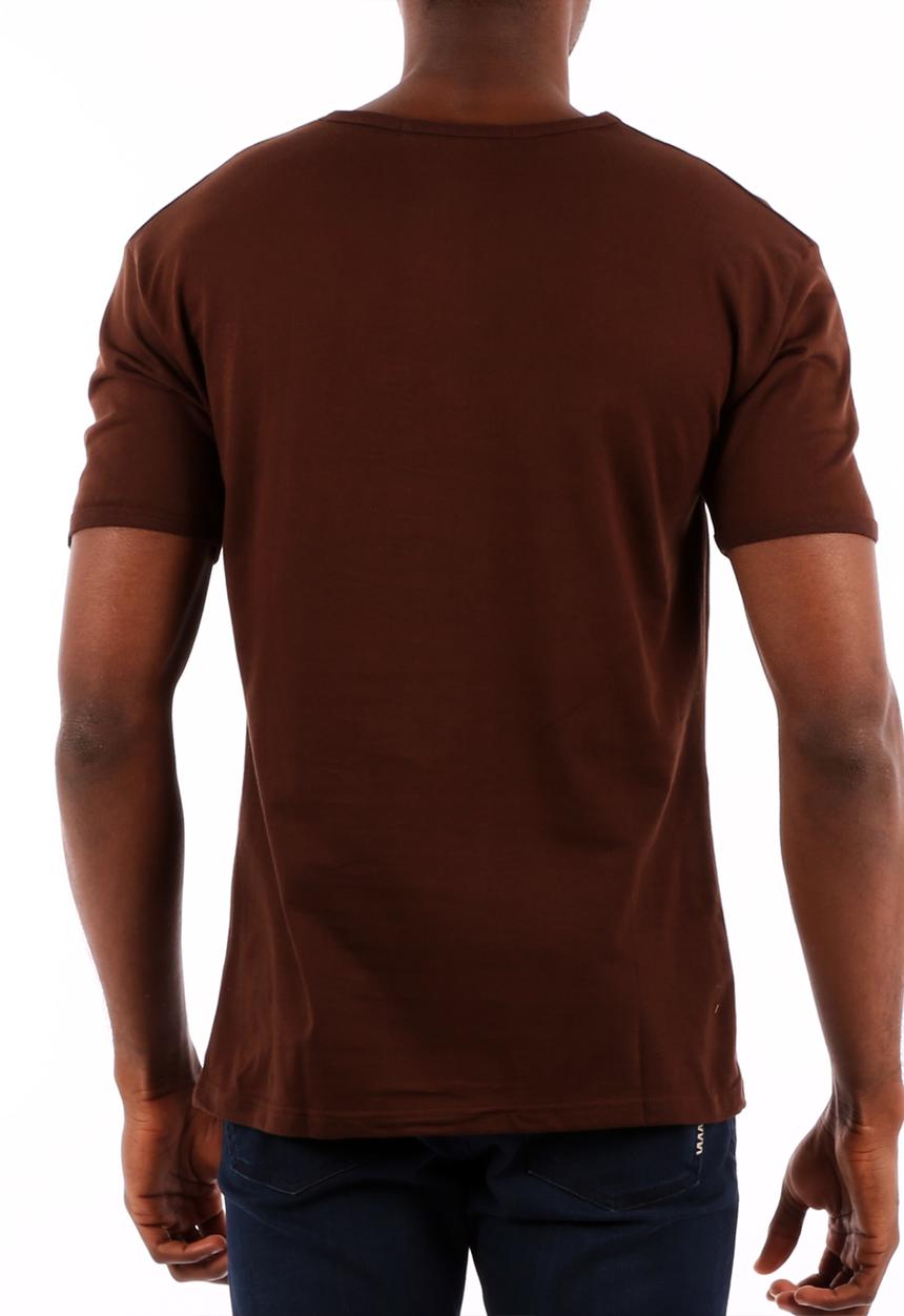 Top 100 Mandrobe Tees - Africa Loves Me Too Much T-Shirt – Brown