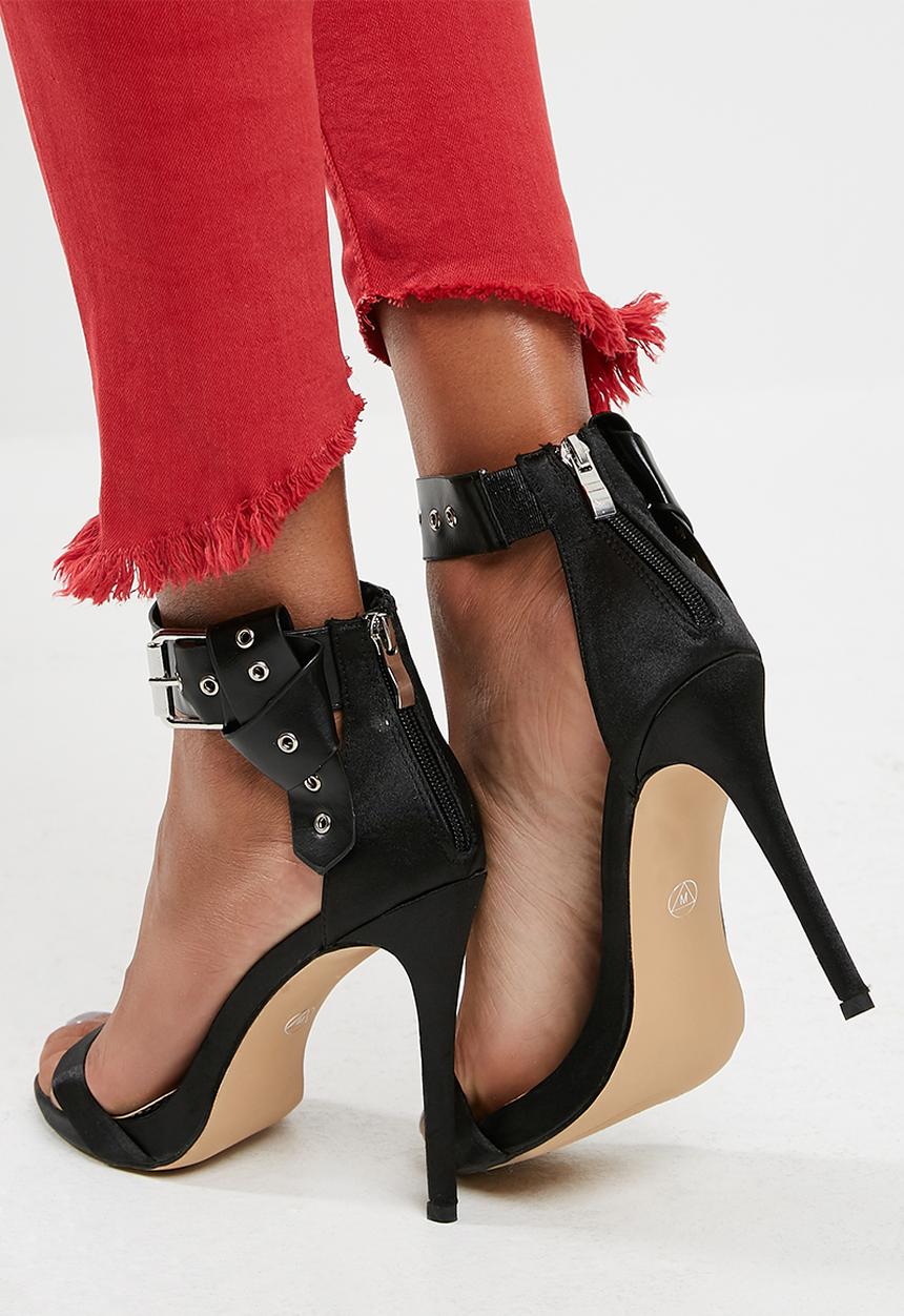 Missguided - Folded ankle strap barely there