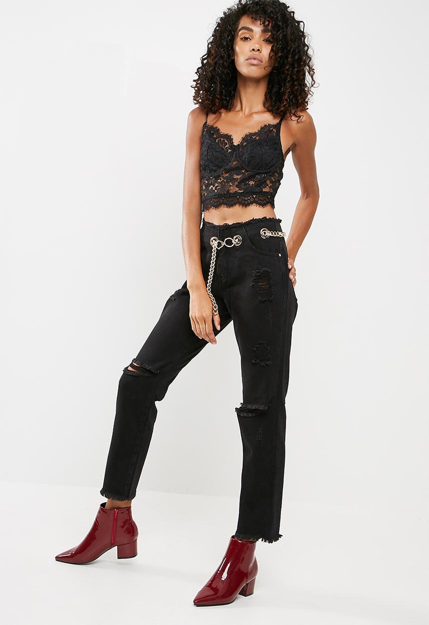 Missguided - Carli Bybel x Missguided lace bralet