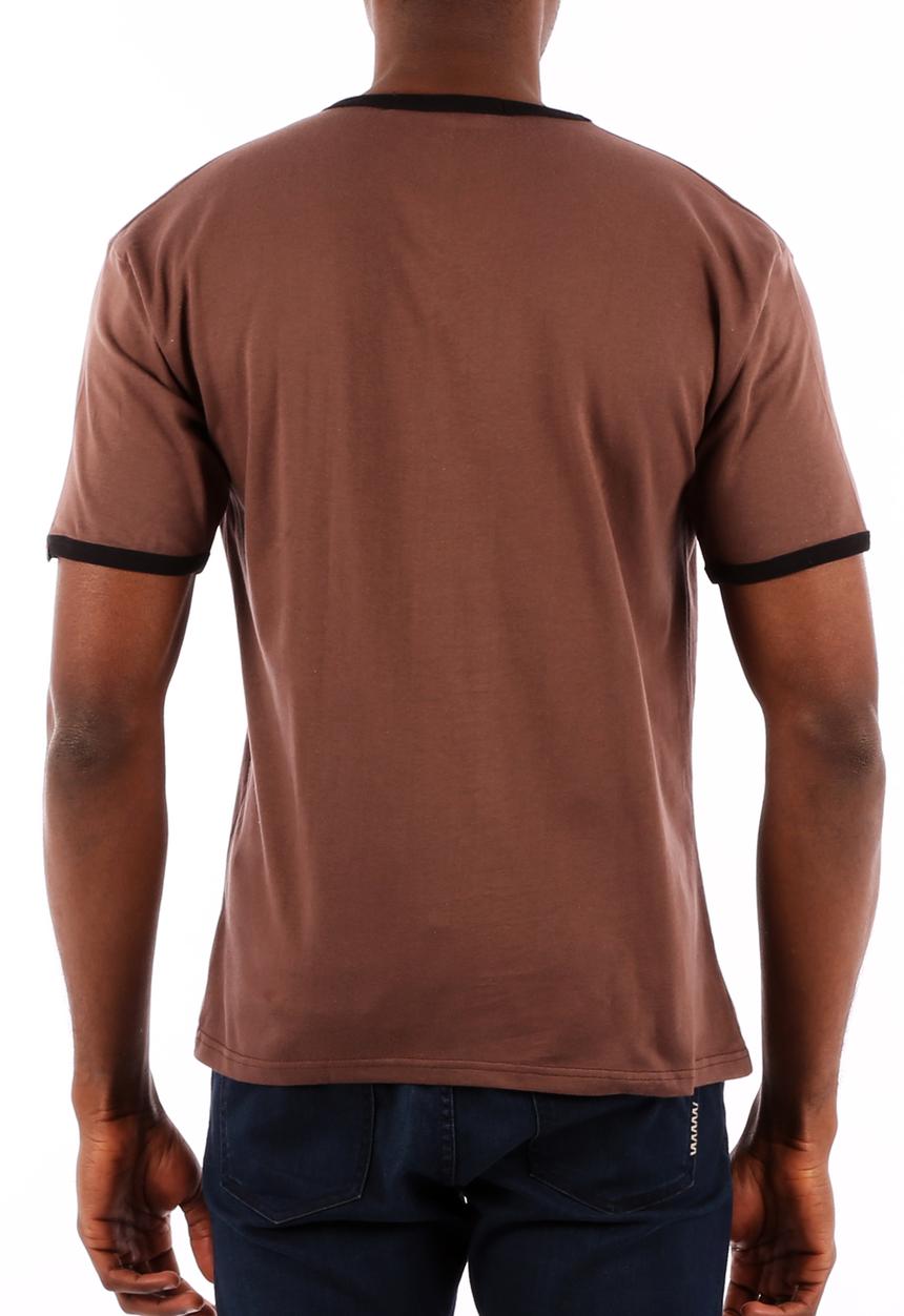 Top 100 Mandrobe Tees - Moegoe Number One T-Shirt – Brown