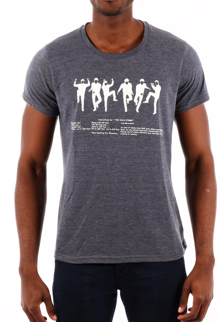 Top 100 Mandrobe Tees - Zulu Stomp T-Shirt – Navy