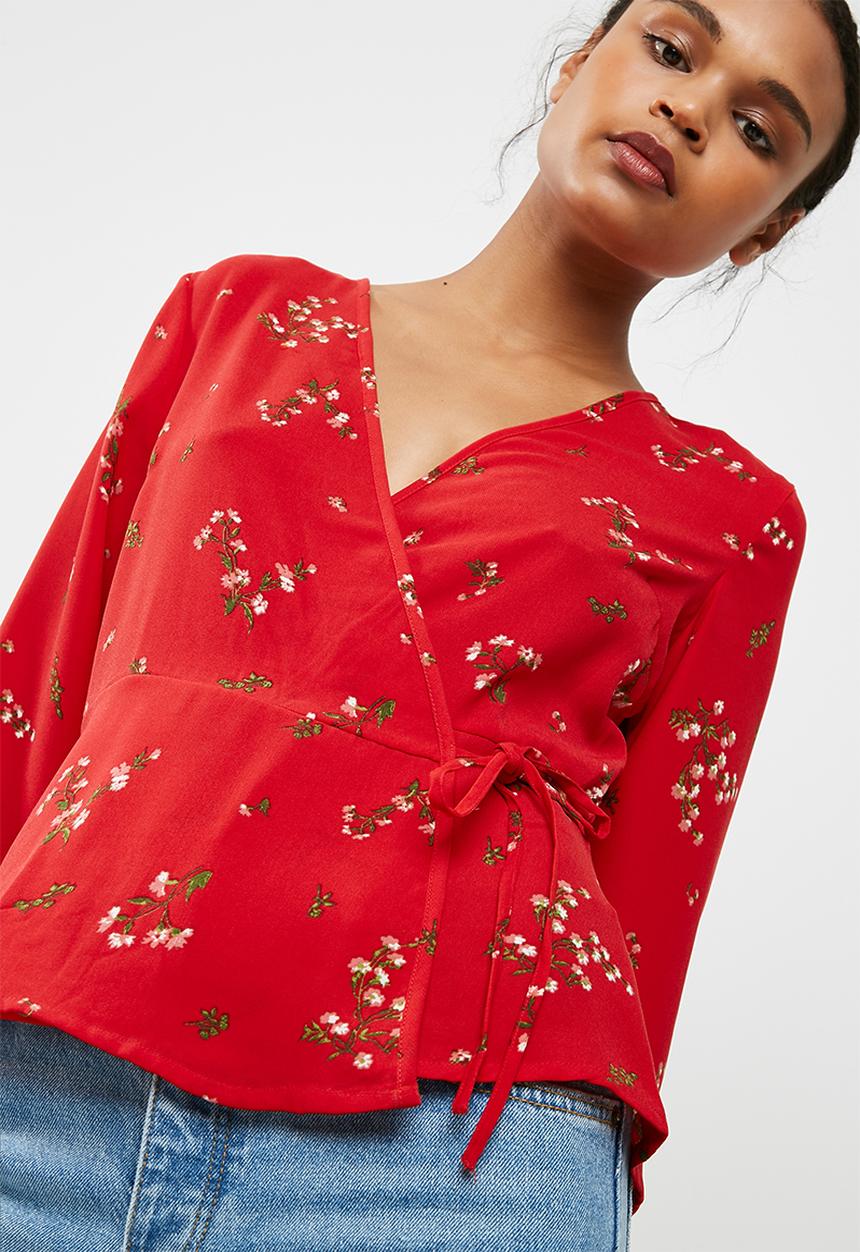Vero Moda - Parisian 3/4 wrap top