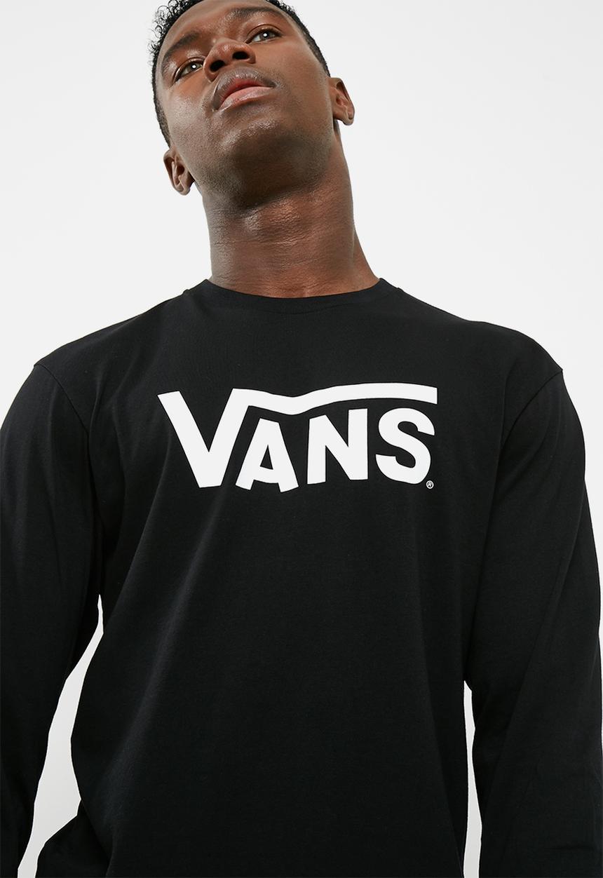 Vans - Vans Classic L/S - Black/white