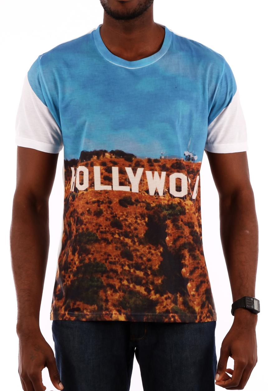 Top 100 Mandrobe Tees - Hollywood T-Shirt – White Print