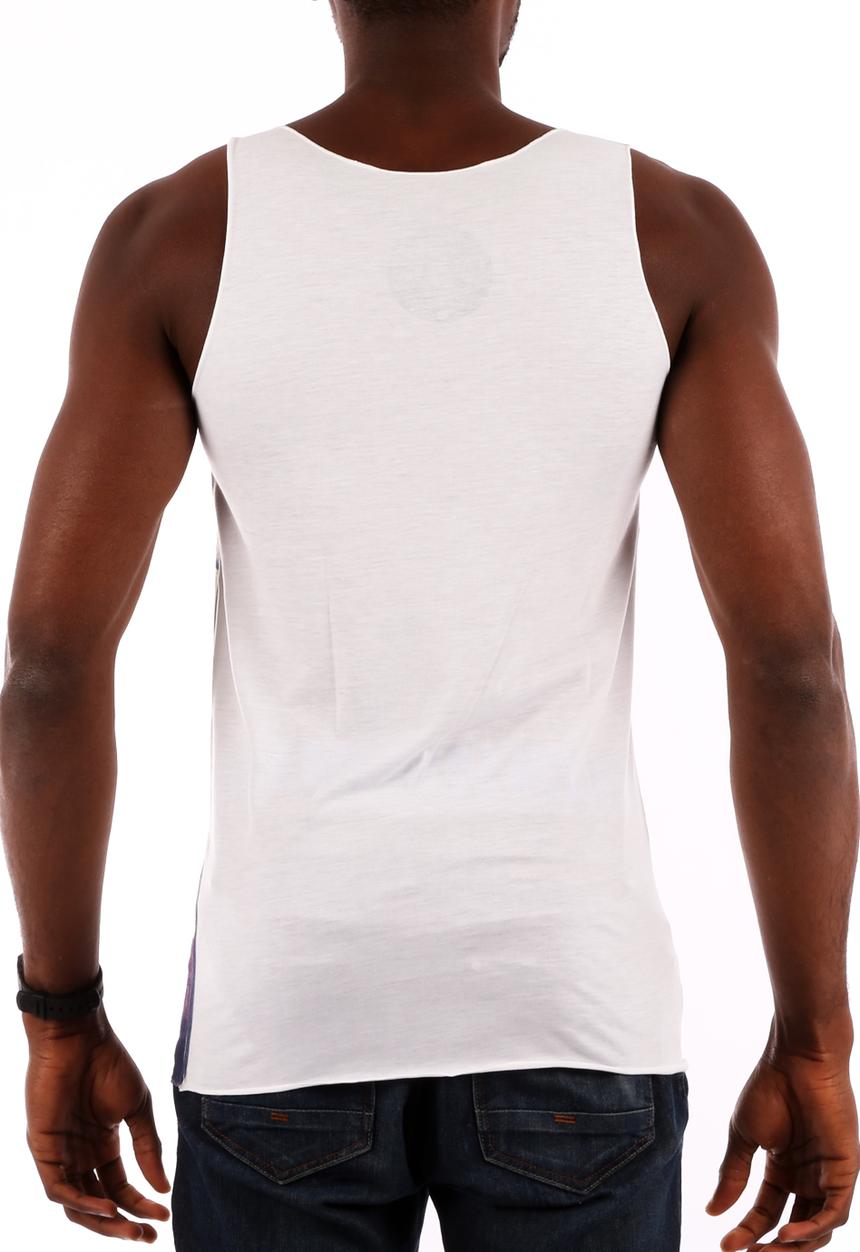 Top 100 Mandrobe Tees - Palm Trees Vest – White Print