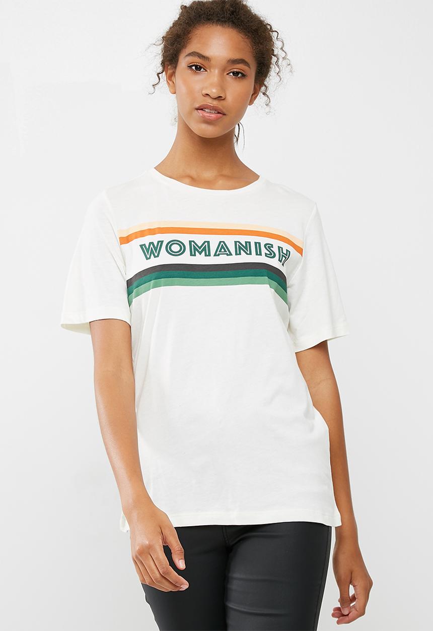 ONLY - Womanish tee