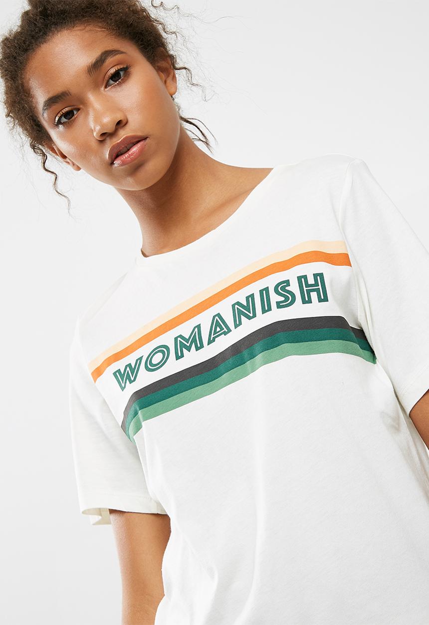 ONLY - Womanish tee