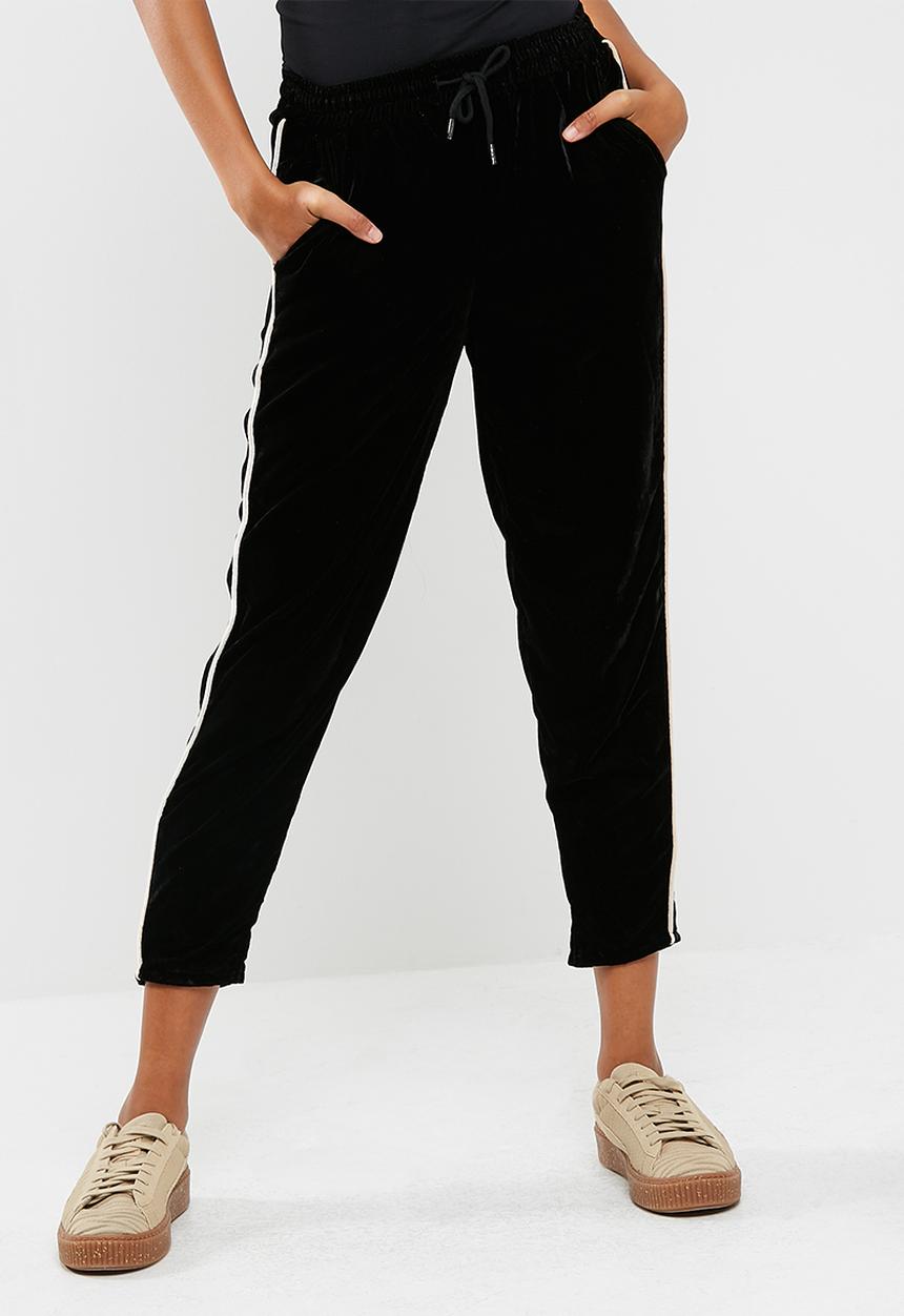 ONLY - Veronica velvet trackpants