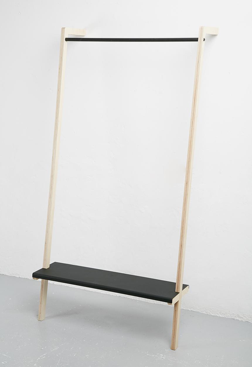 Emerging Creatives - Den clothing rail