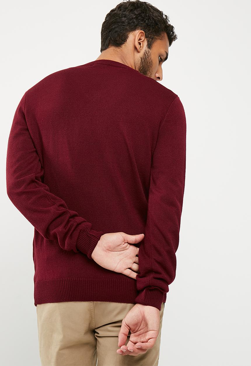 basicthread - Basic vee neck slim fit knit