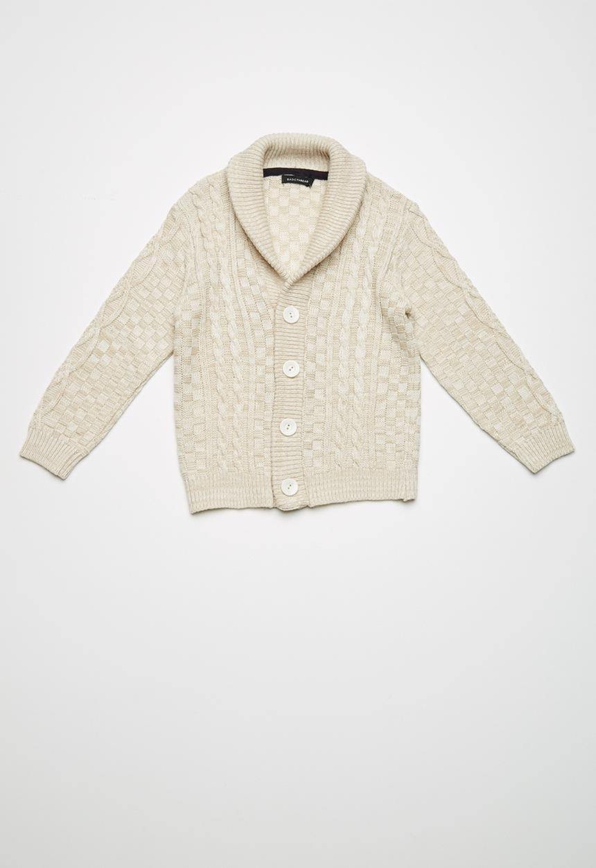 basicthread - Classic cable cardigan