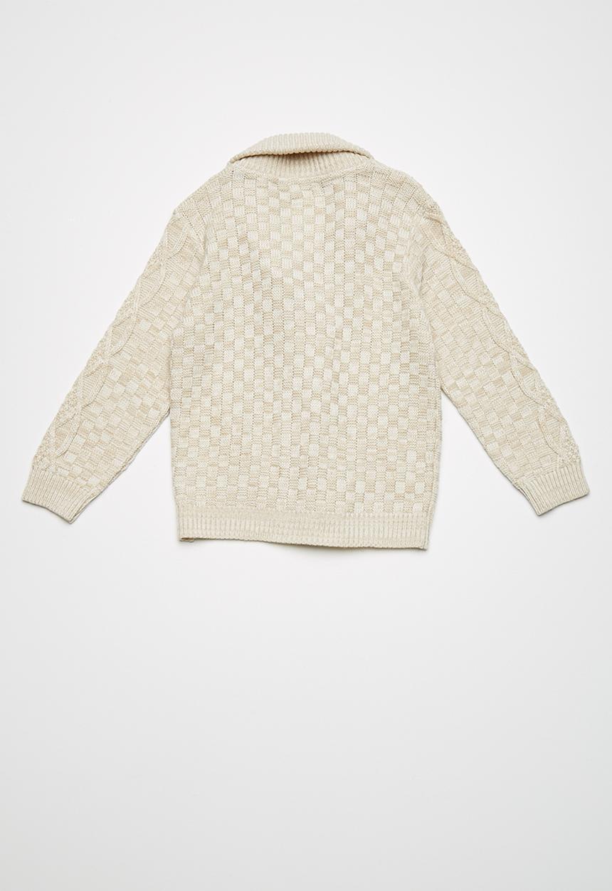 basicthread - Classic cable cardigan