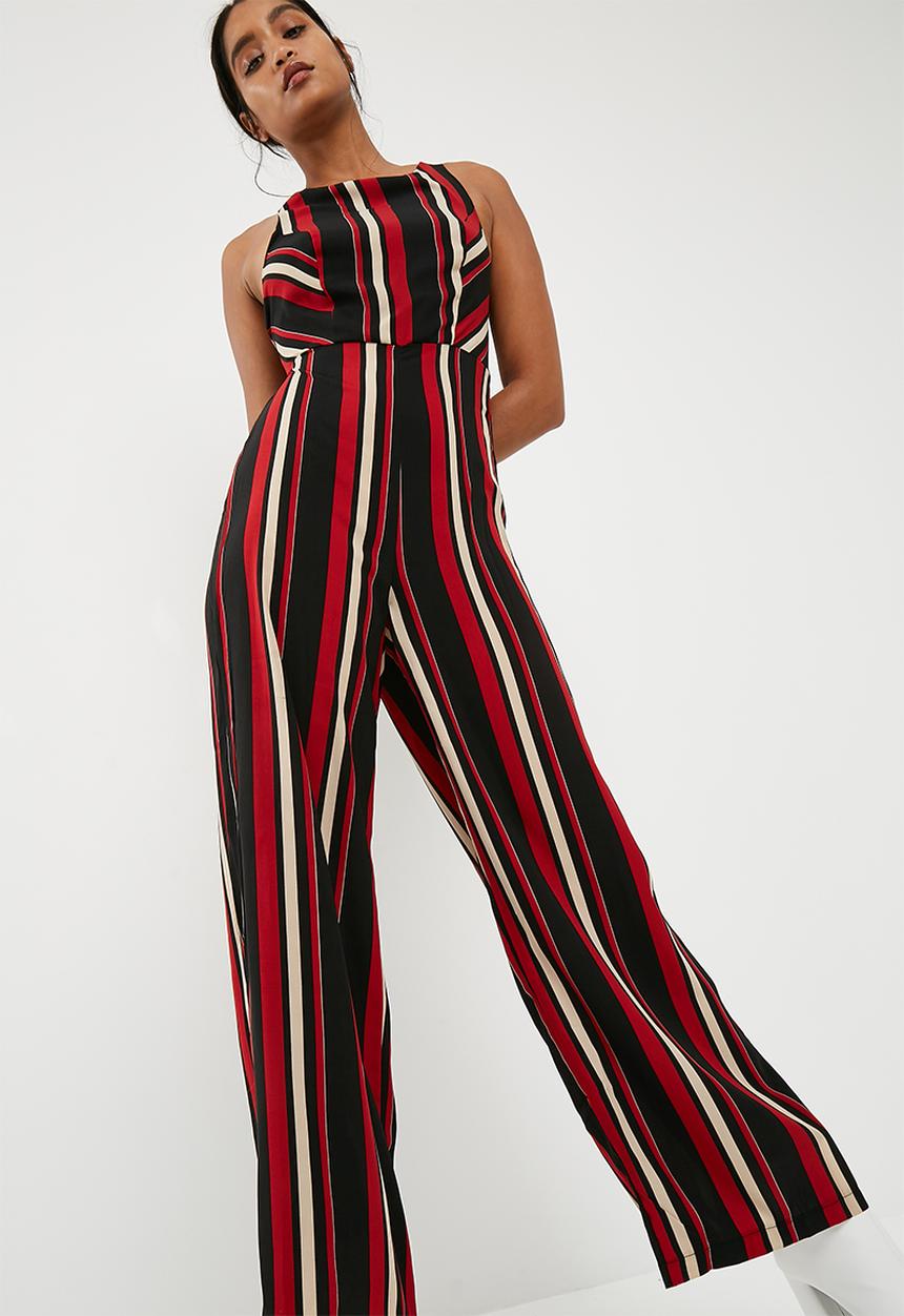 New Look - Vertical stripe strappy jumpsuit