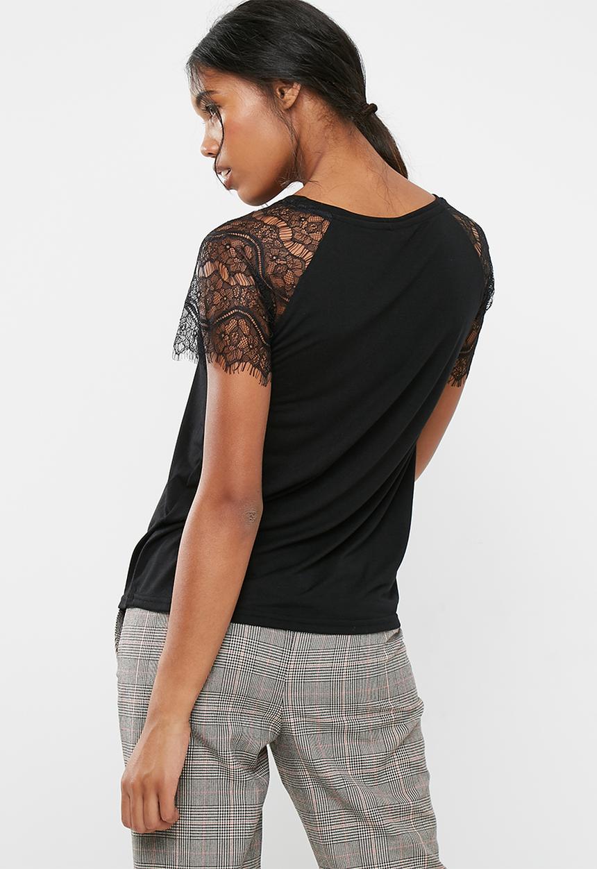 Jacqueline de Yong - Minni lace tee