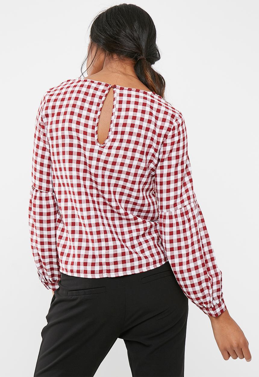 ONLY - Gingham top