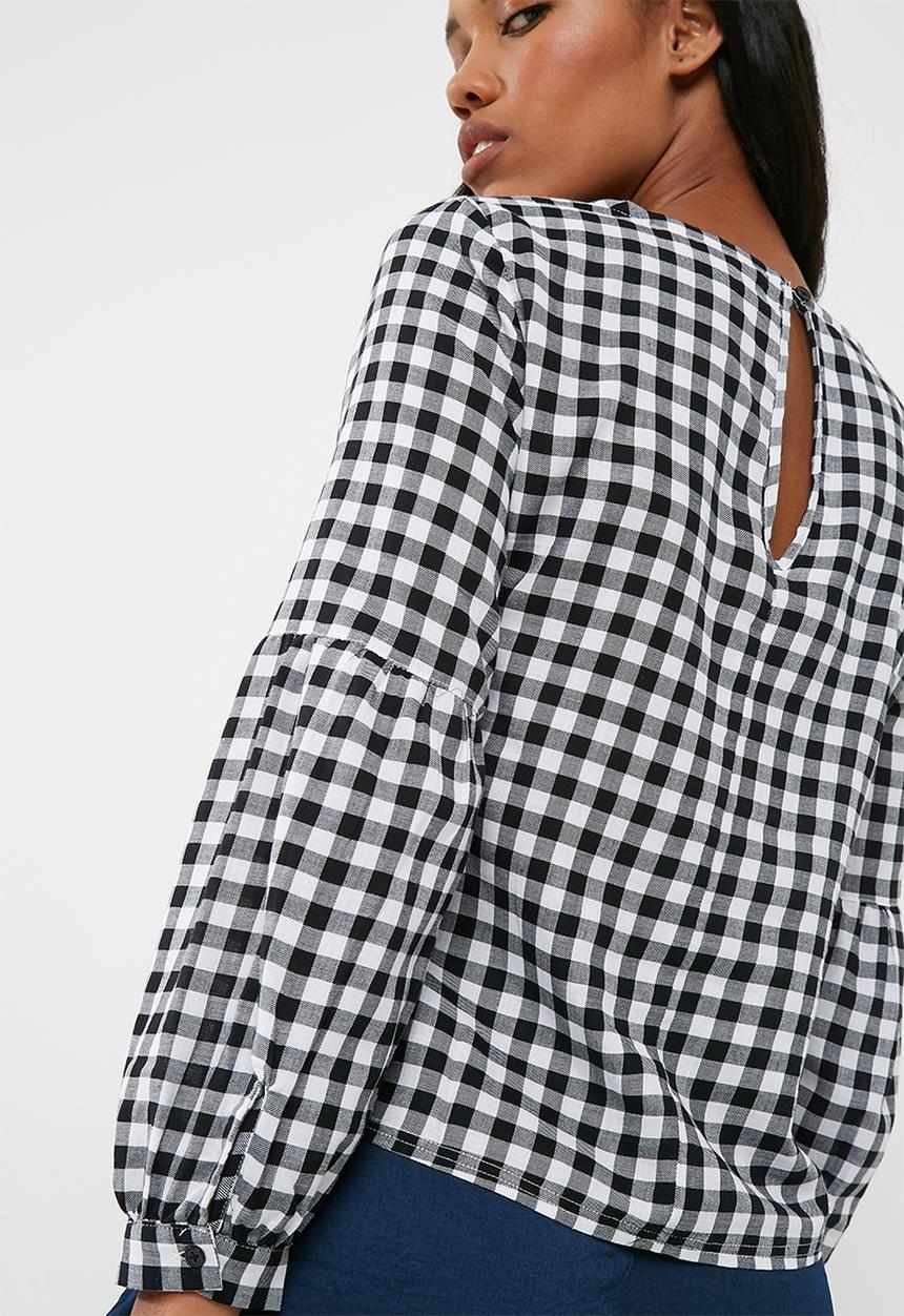 ONLY - Gingham top