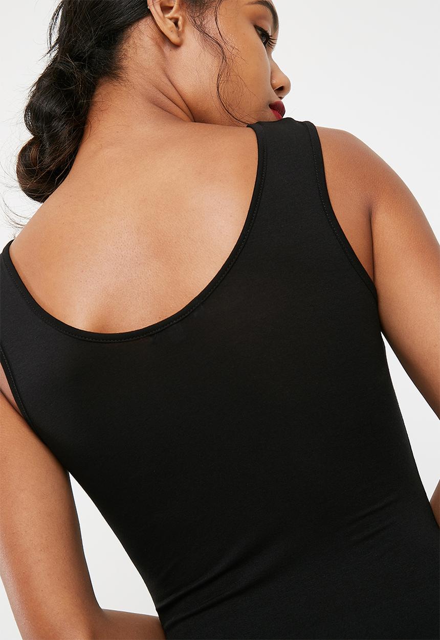 dailyfriday - Zip front bodysuit 2 pack