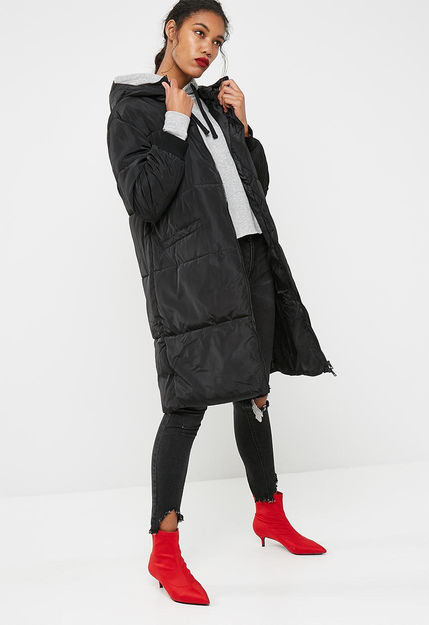 Jacqueline de Yong - Tori cropped hooded sweat