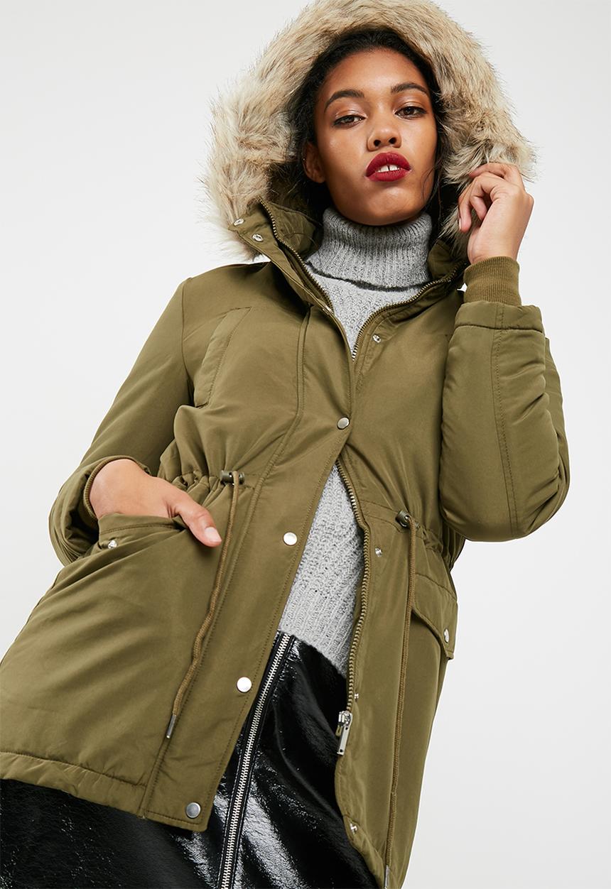 Jacqueline de Yong - Star parka jacket