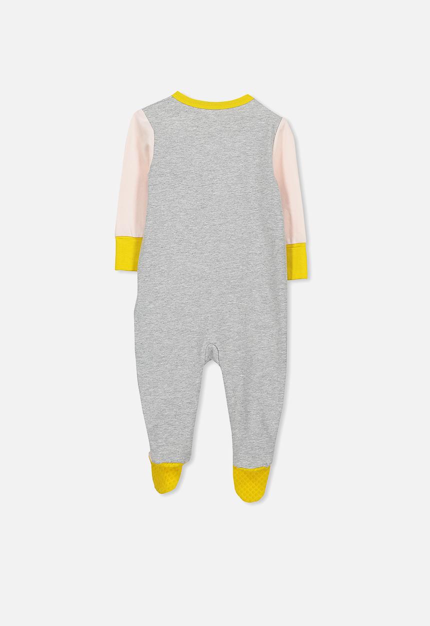 Cotton On - Baby mini zip through romper