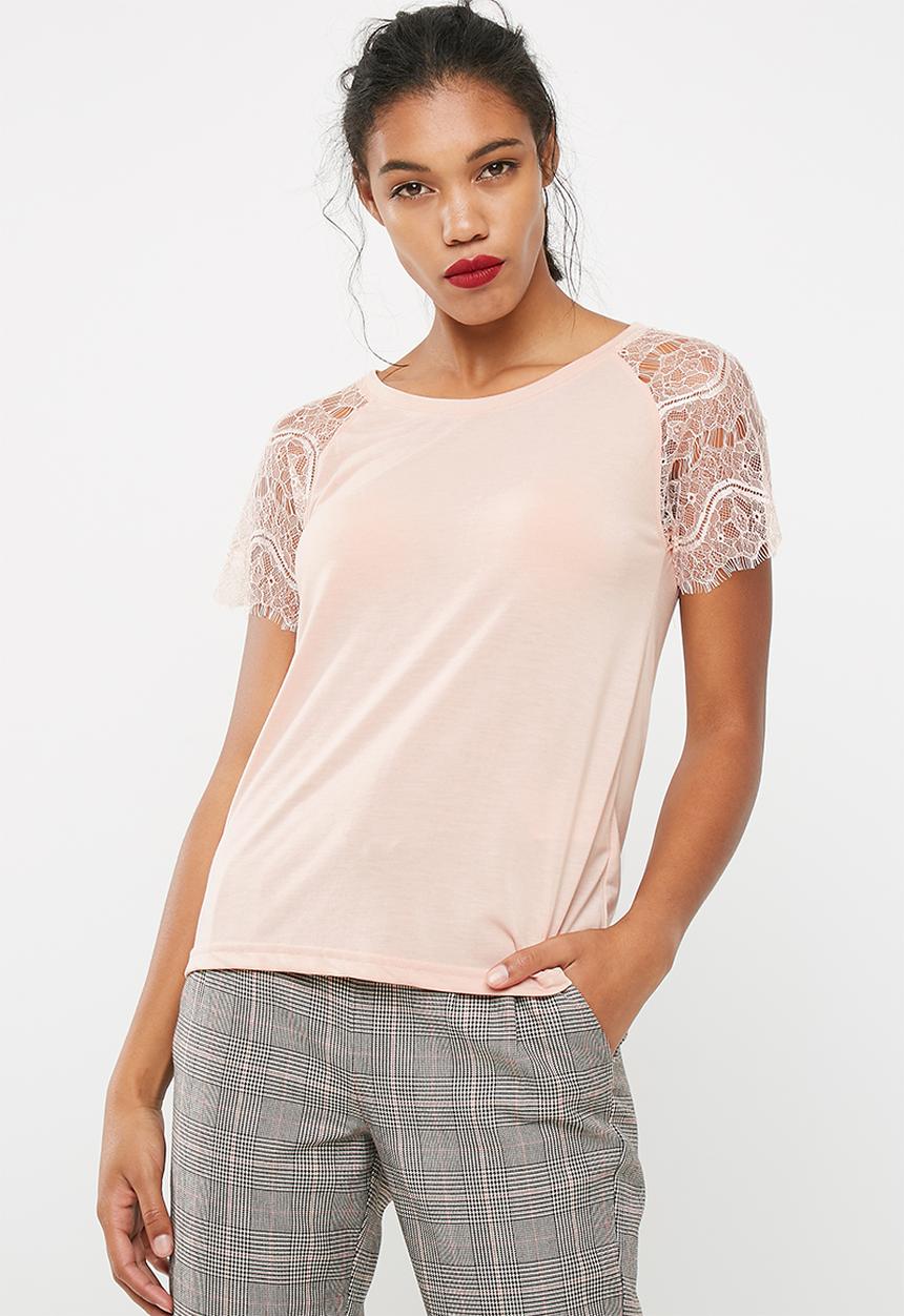 Jacqueline de Yong - Minni lace tee