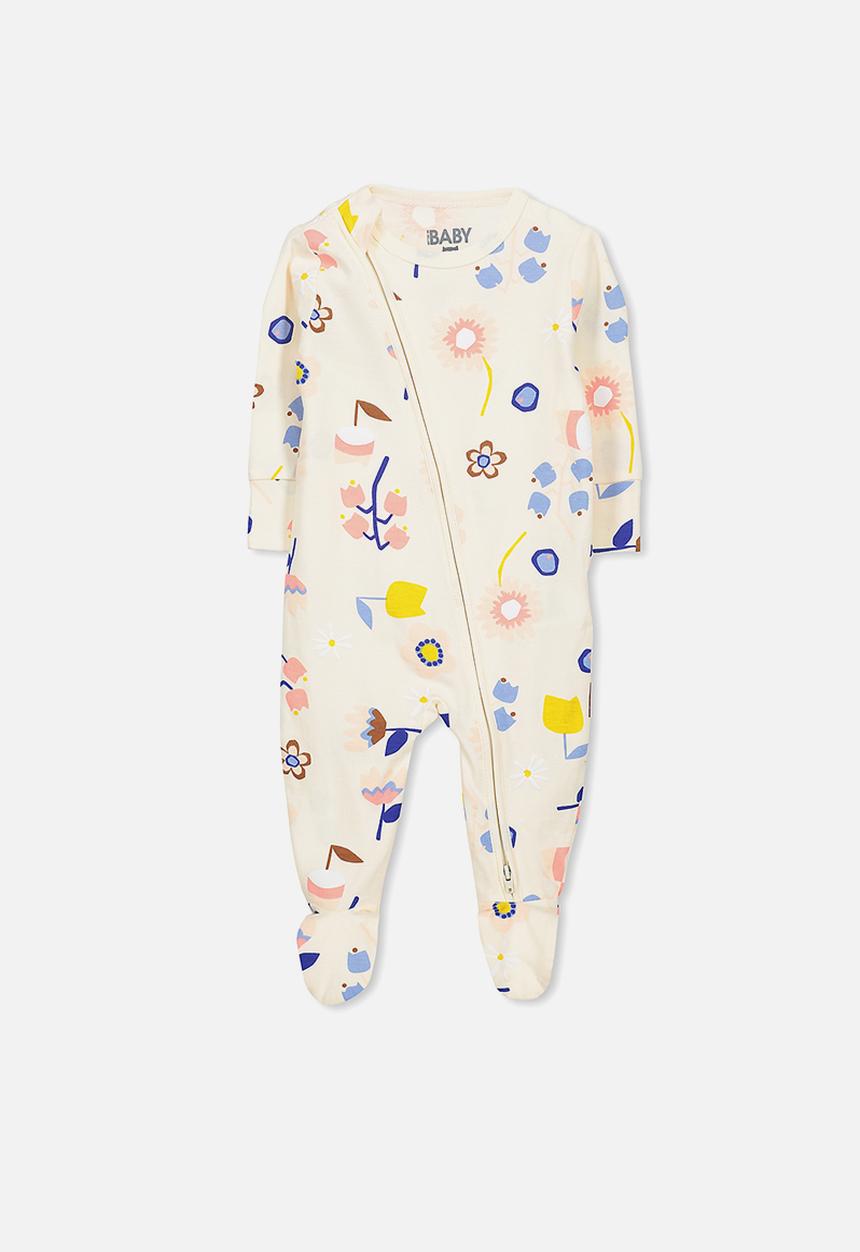 Cotton On - Baby mini zip through romper