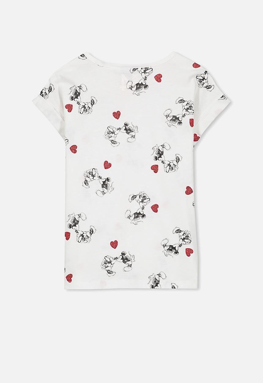 Cotton On - Kids lux short sleeve retro tee