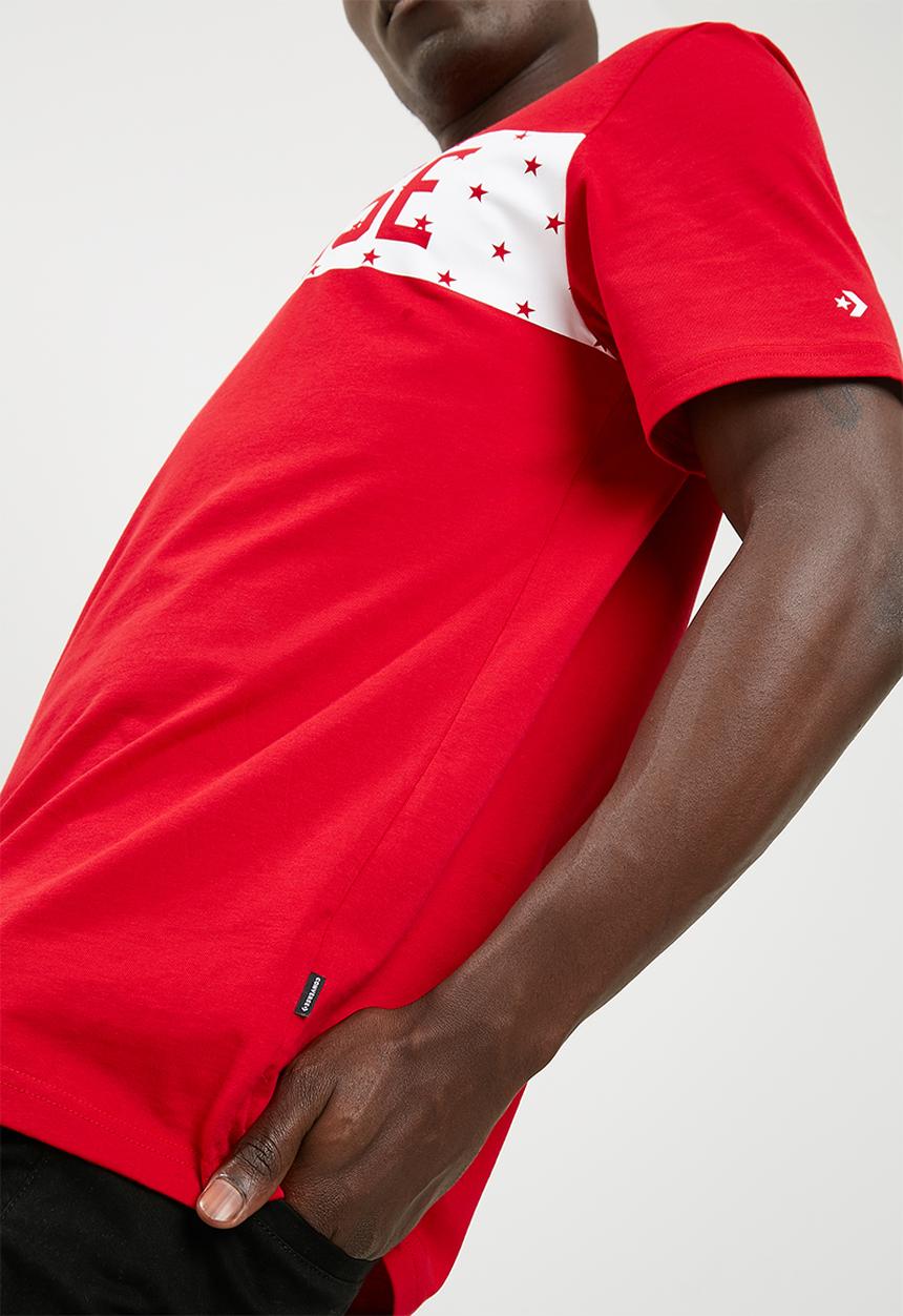 Converse - Star block tee