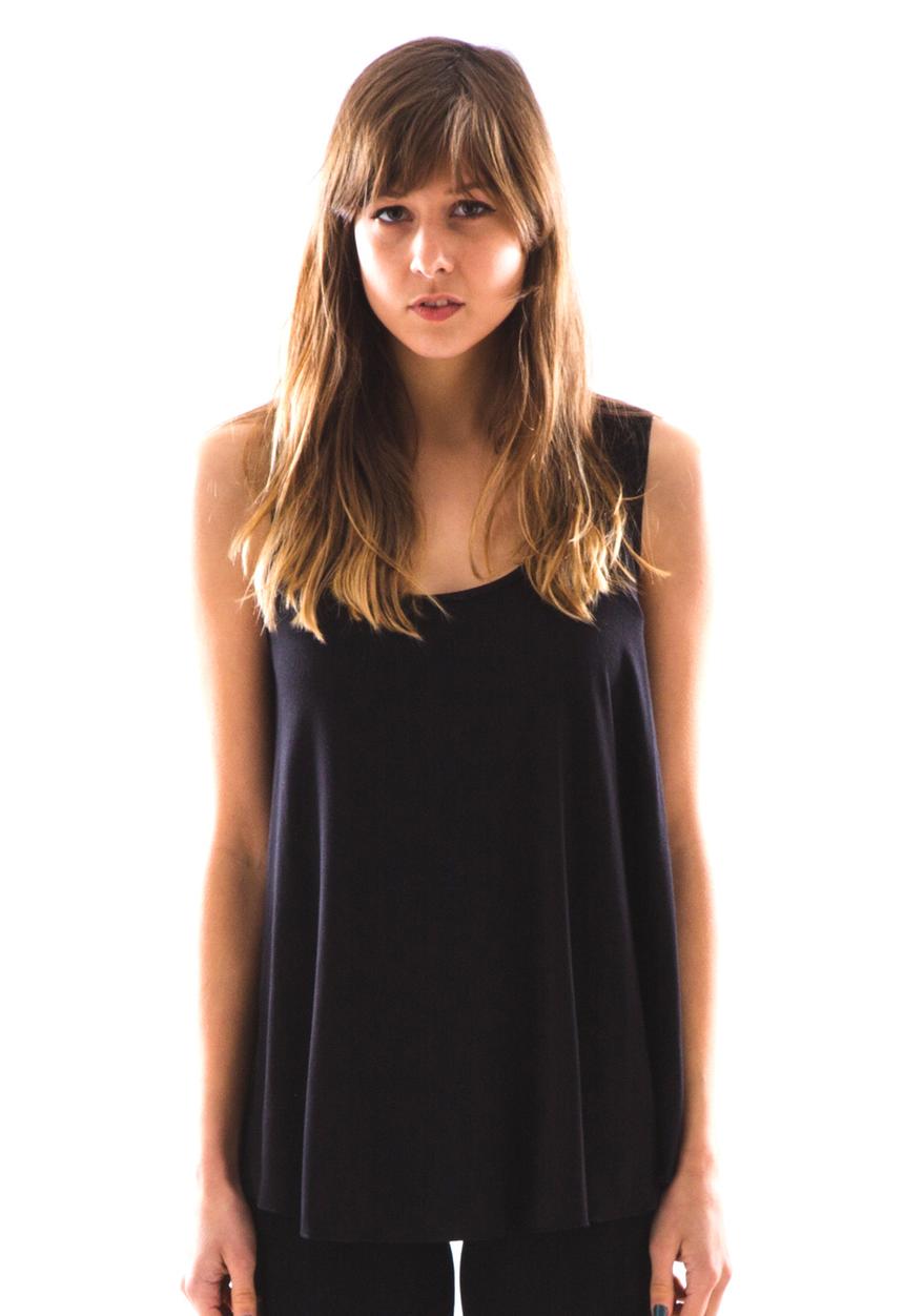 PaiGE sMith - Oversized Tank – Black