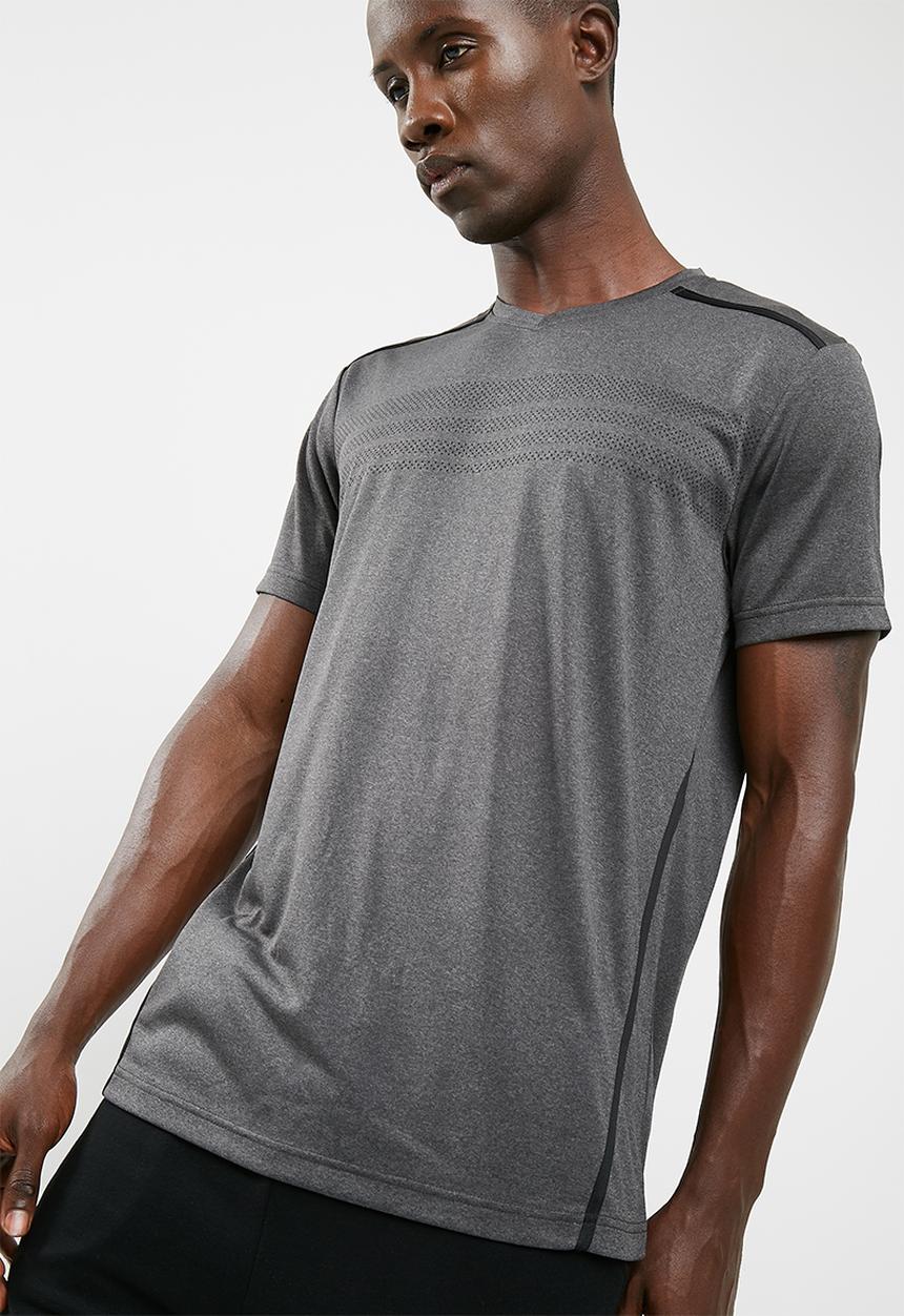 basicthread - Vee neck gym tee