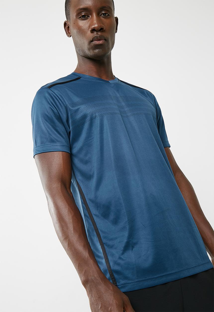 basicthread - Vee neck gym tee