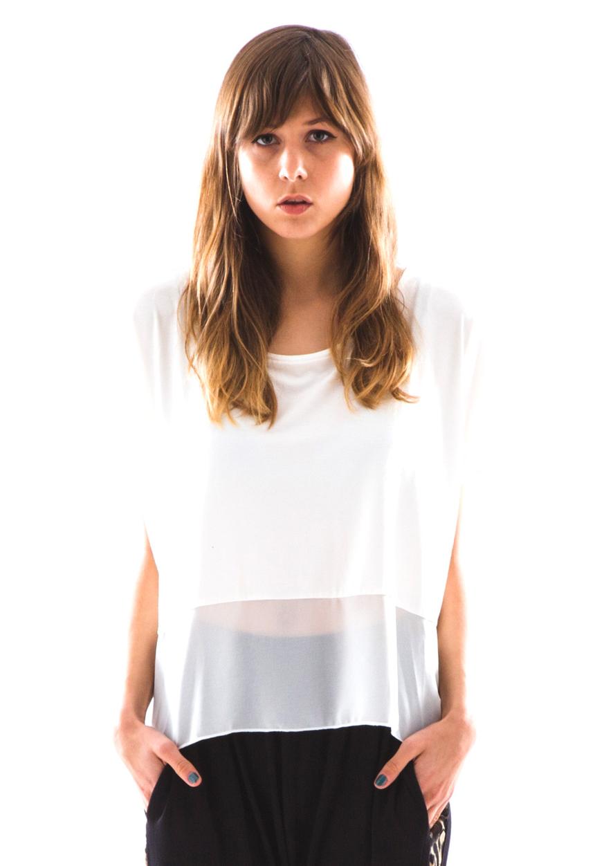 PaiGE sMith - Oversized Tee – Cream