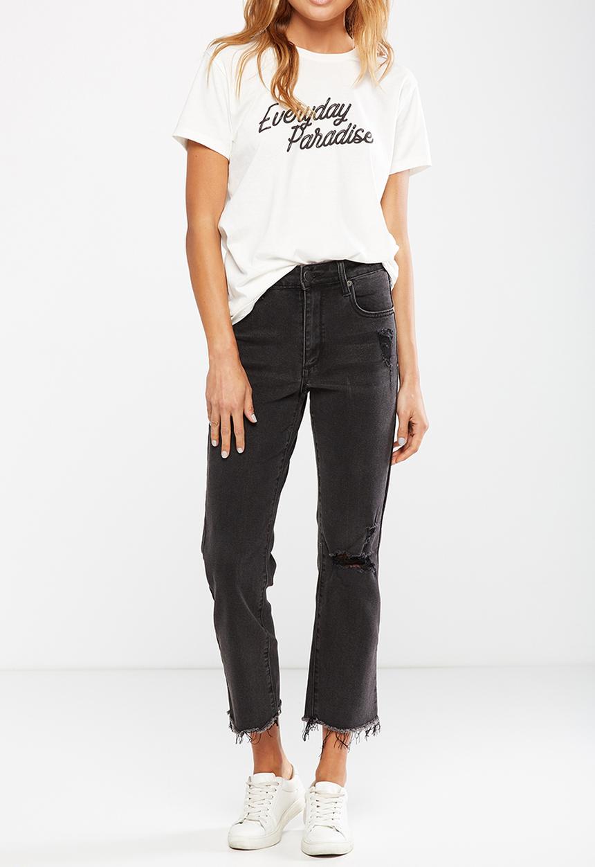 Cotton On - Mid rise slim straight jeans
