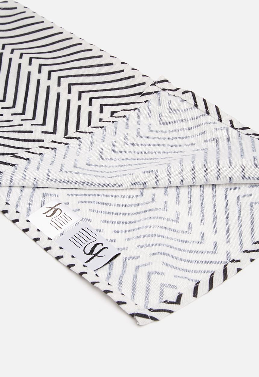 Sixth Floor - Chevron napkin set of 2