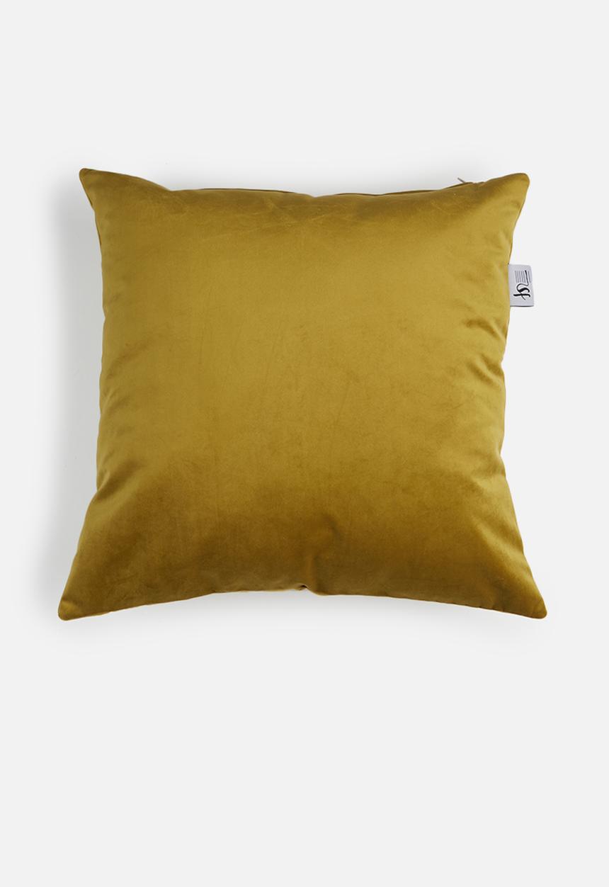 Sixth Floor - Magical cushion cover - mustard